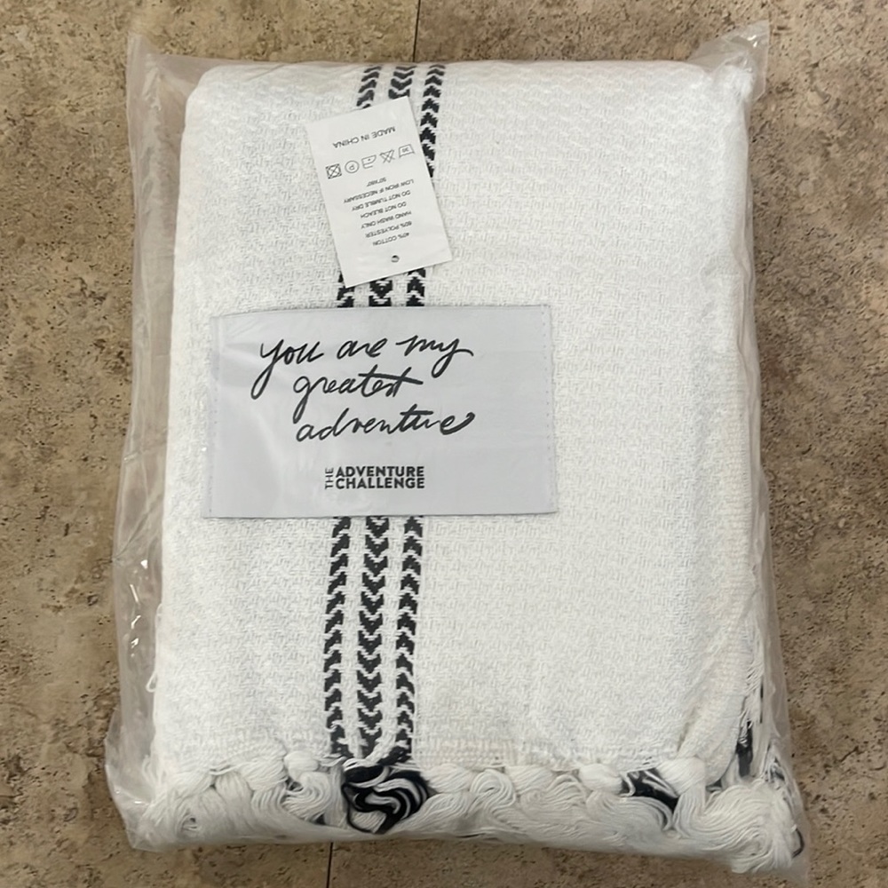 New with tags in The Adventure Challenge blanket
